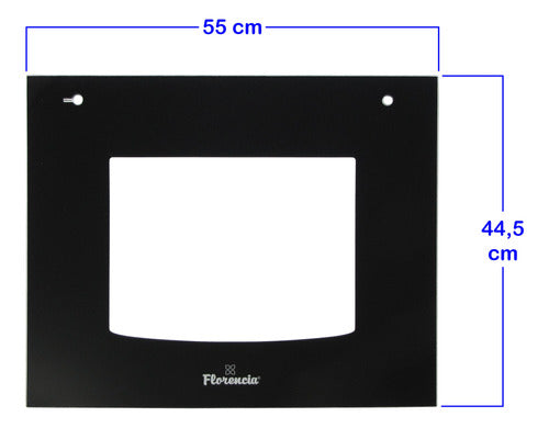 Florencia Glass Oven Door 54.4 Cm X 55 Cm 1