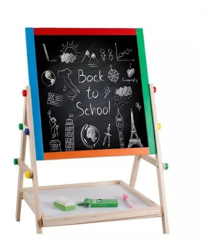 Schoold 2 In 1 Children’s Magnetic Board Toy 0