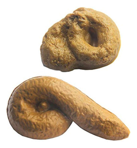 HOHAJIU - Fake Poop Prank Toy for Party and April Fool's Day, Pack of 2 0