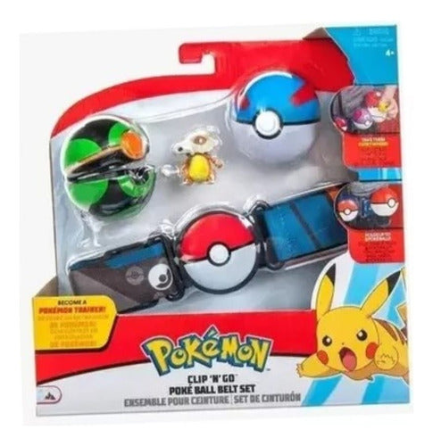 Pokémon Poke Ball Belt Set Green 95283 Srj 0