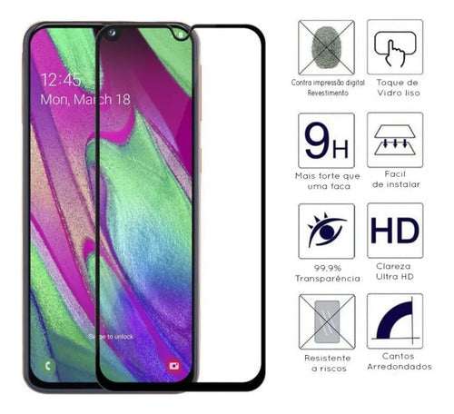 Capa + Película 3d Para Galaxy A30 A30s A50 A50s 1