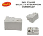 Exultt Modulo 1 Interruptor Combinado 10A 1