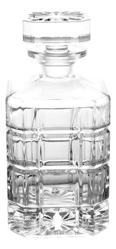 Garrafa Para Whisky De Cristal Brooklyn 850ml 20510 Wolff 0