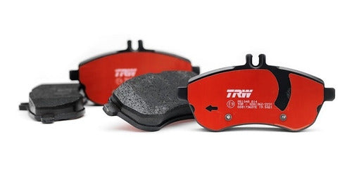 TRW Brake Pad Set for Chevrolet S10 S-10 2013+ 0