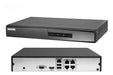 Nvr 4 Canales Poe 1080p Ethernet H.265+ Hikvision Hdmi Vga 3