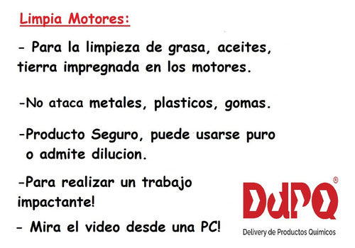 Delivery de Productos Quimicos Limpia Motores - Desengrasante - 2u 5lt - Directo De Fabrica 6