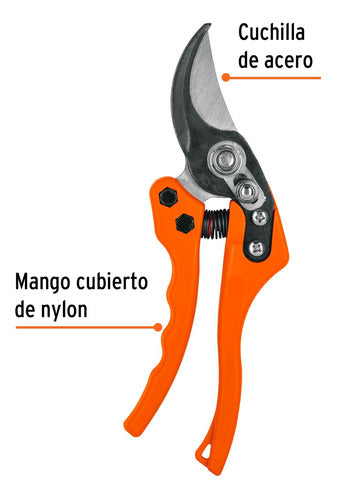 ET Bypass Pruning Shears 8" 200mm 1