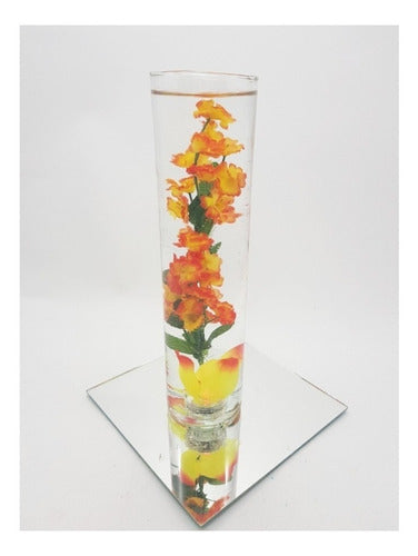 LED Light Centerpiece Vase for Modern Luminous Events C 3