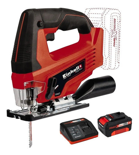 Einhell Sierra Caladora 18v Inalámbrica + Kit 4.0 Ah 0