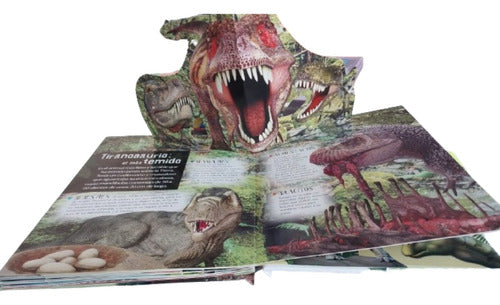 Libro Dinosaurios 3d Pop Up 1