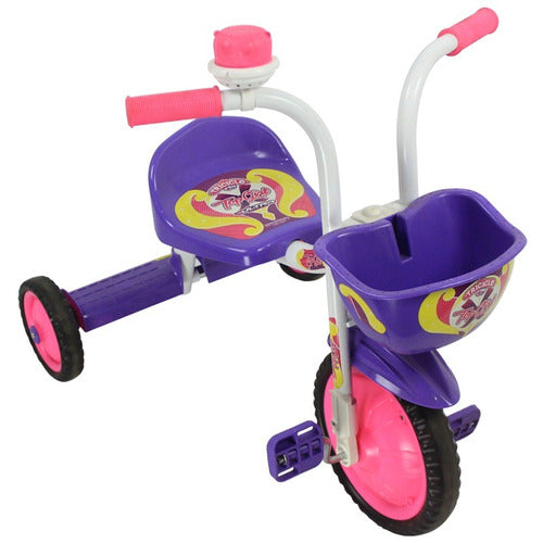 Triciclo Infantil Top Girl Roxo 0