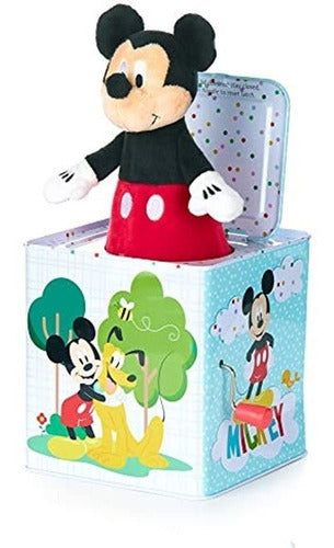 Kids Preferred Disney Baby Mickey Mouse Musical Jack-in-the-Box 0