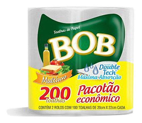 Papel Cocina 100 Toallas X2 Rollos -  Baldivia Plásticos 0