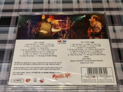 Go West - Live Robin - 2-2003  Cd/dvd Nuevo Sellado Europeo 1