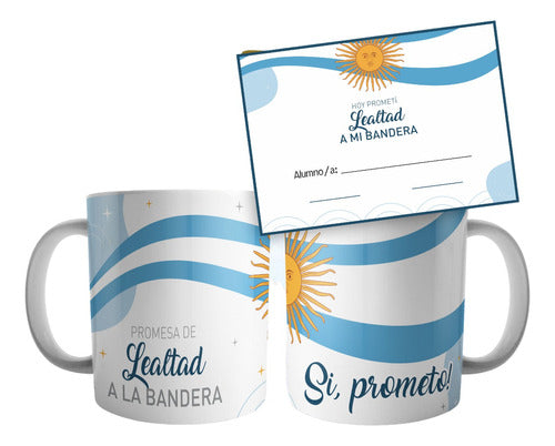 Jura Promesa to the Flag Designs Diplomas and Mugs Template Combo 0