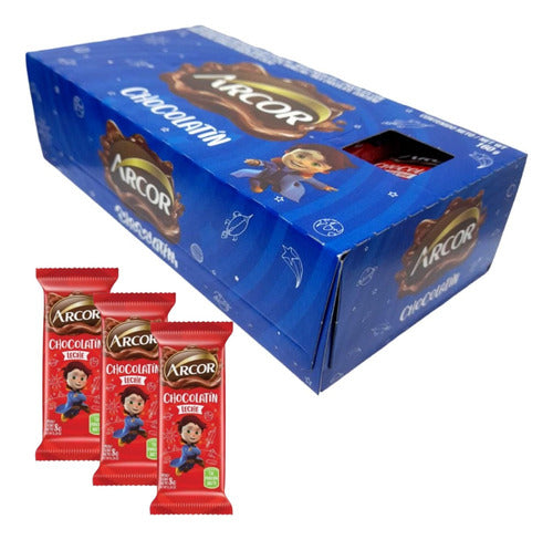 Chocolatín Leche Arcor 8gr. X 20 Unidades 0