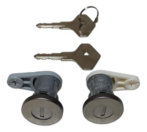 Renault Clio Door Cylinder Key 94-95-96-97-98-99 Pair 0