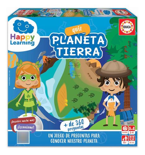 Educa Quiz Planeta Tierra Didactico Educa Infantil Niños Ax® 0