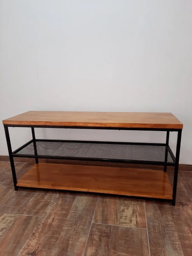 Industrial Style TV Stand Modern TV Rack 1