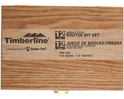 Timberline Trs-120 Juego De Brocas De Vástago De Vástago De 2