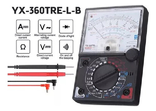 Megalite Analog Multimeter Tester YX-360TR 1