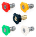 Grammatica Set of 5 Nozzles for High-Pressure Washers with Quick Connect 0