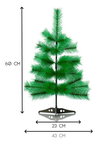 Buenos Aires Bazar Arbol Navideño Pino Imperial 60 Cm 1