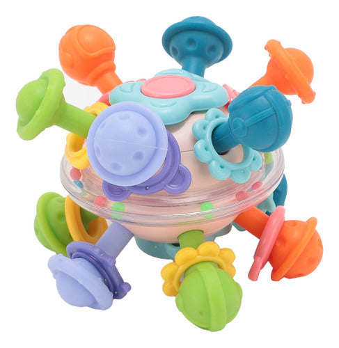 Brinquedo Sensorial Para Bebês Grasping Ball Chew Interactiv 0