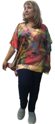 XX Sublimated Design Blouse Mora 0