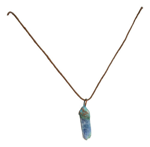 Joyas Pura Vida: Blue Kyanite Necklace, Stone of Intuition, Stress Relief 0