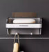 Reinforced Adhesive Shelf + Corner Shelf + Soap Holder Combo Deal 3