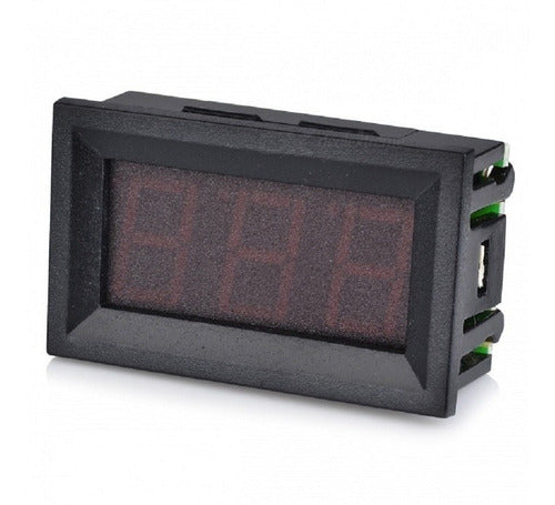 Informatica San Isidro Digital Panel Voltmeter 3 Digits AC 220V - Blue 3