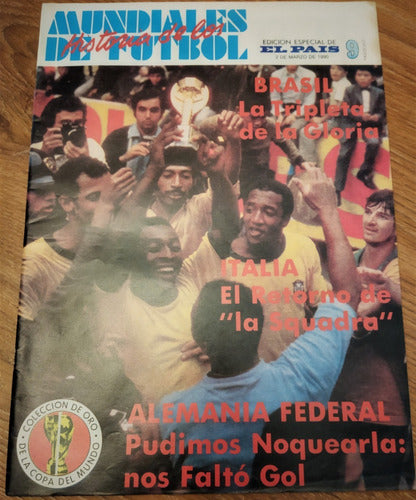 Futbol Brasil Campeon Mundial Rey Pele 3 Revistas De Uruguay 3