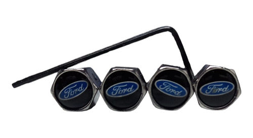 Ford X4 Anti-Theft Valve Covers 0