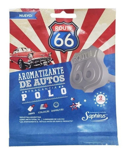 Aromatizante Saphirus Route 66 Polo 0