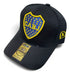 New Era Curved Cap with Boca Junior Buckle TopQuality 0