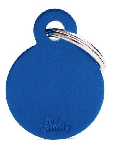 My Family Big Aluminum Pet ID Tag - Engraved! 0