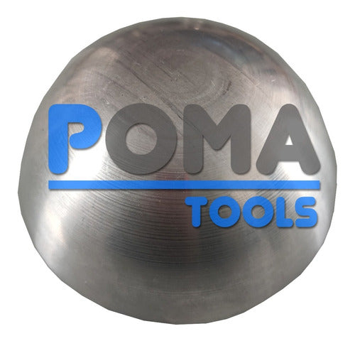 POMATOOLS Mini Half Sphere Cake Mold 12x5.5cm Aluminum Ball Mda 0