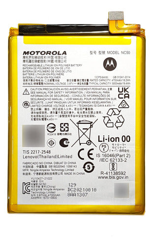 Motorola Battery NC50 for Moto G41 XT2167 G32 XT2235 - Original 0