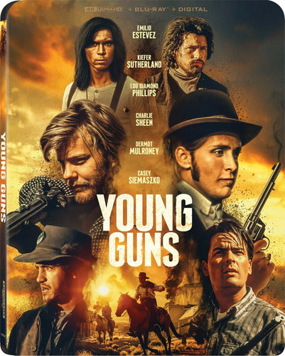 4K UHD + Blu-Ray Young Guns / Demasiado Jovenes Para Morir 0