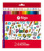 Filgo Long Color Pencils Pack of 24 - Set of 3 0