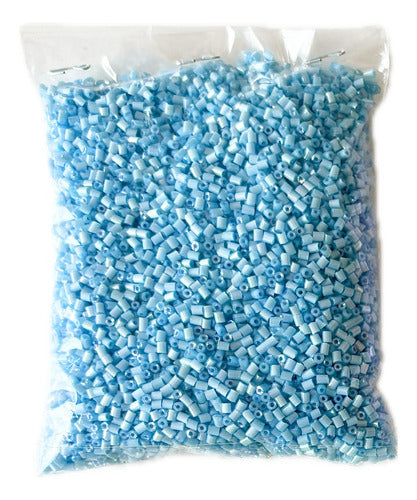 4 Packs of Sliced Glass Beads 100g Each - Assorted Colors 4