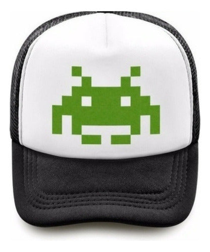 Newcaps Trucker Cap Space Invaders Game Retro #invaders 1