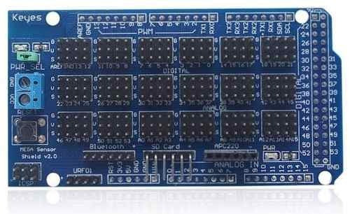 CANDY_HO Mega Sensor Shield V2.0 Expansion Board for DIY Atmega 2560 2