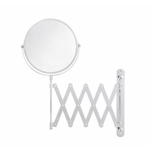 Top Home Extendable Wall Bathroom Mirror 2-Sided Magnifying Hanging 0