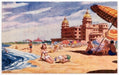 Playa Y Hotel Carrasco - Pierre Fossey 1941 - Lámina 45x30cm 0