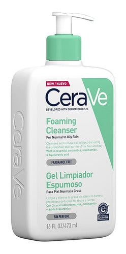 Gel Limpiador Espumoso De Rostro Y Cuerpo Cerave X 473ml 1