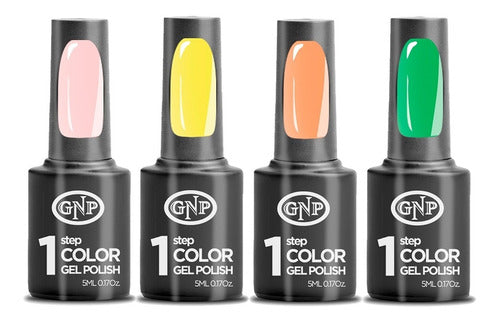 GNP 4 Semipermanent Gel UV/LED Nail Polishes in 1 Step 6