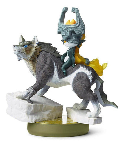 Amiibo The Legend Of Zelda Wolf Link Usado Nintendo Vdgmrs 0