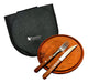 Trento Asado Set: Knife + Fork + Plate + Case 0